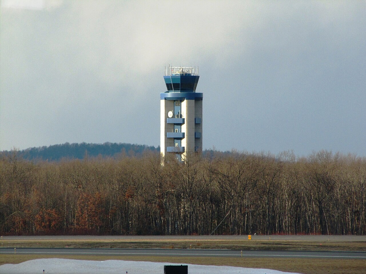Bradley International Airport on Schoephoester Road in Windsor Locks, Connecticut.